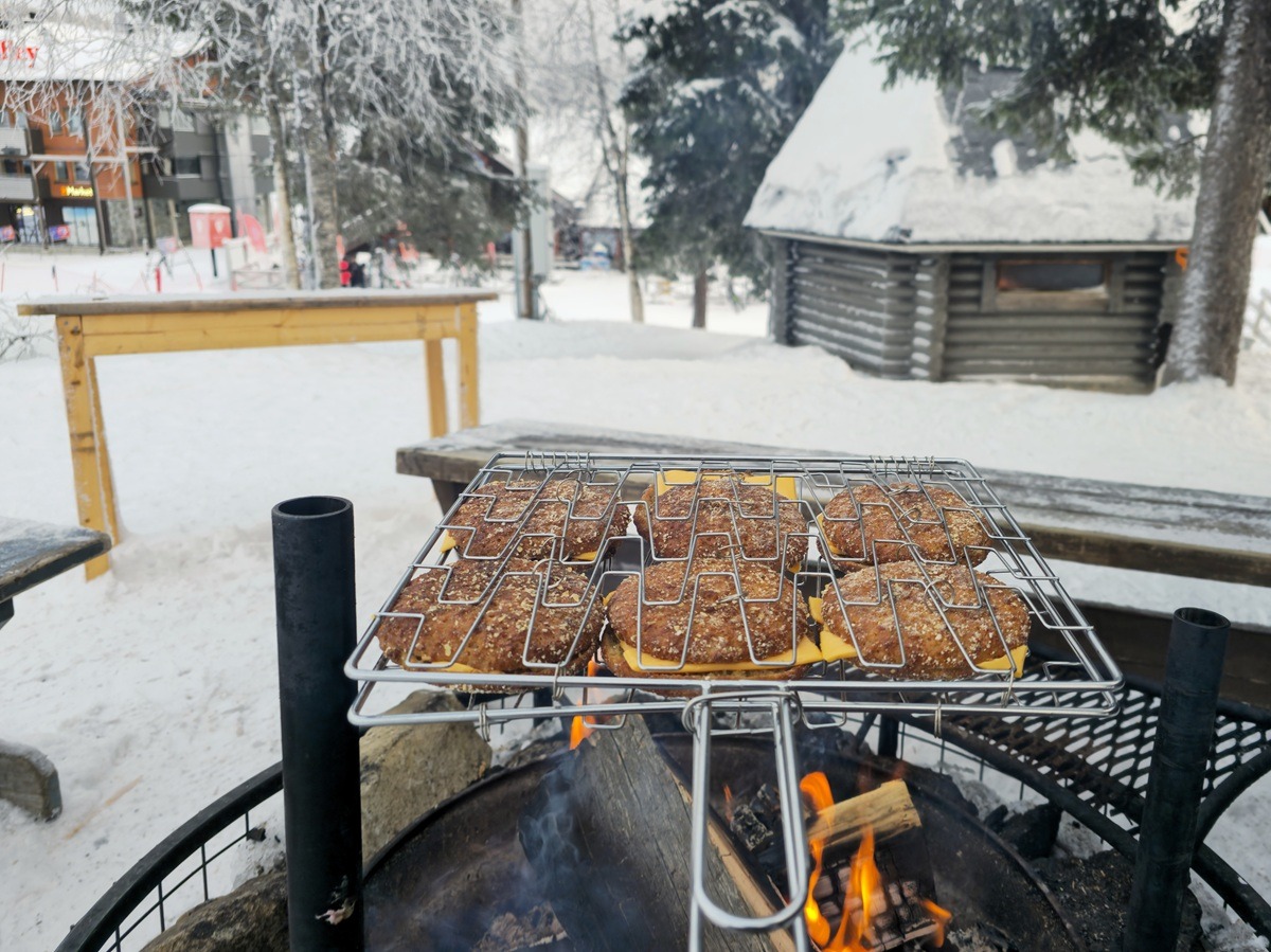 skien in ruka, lapland