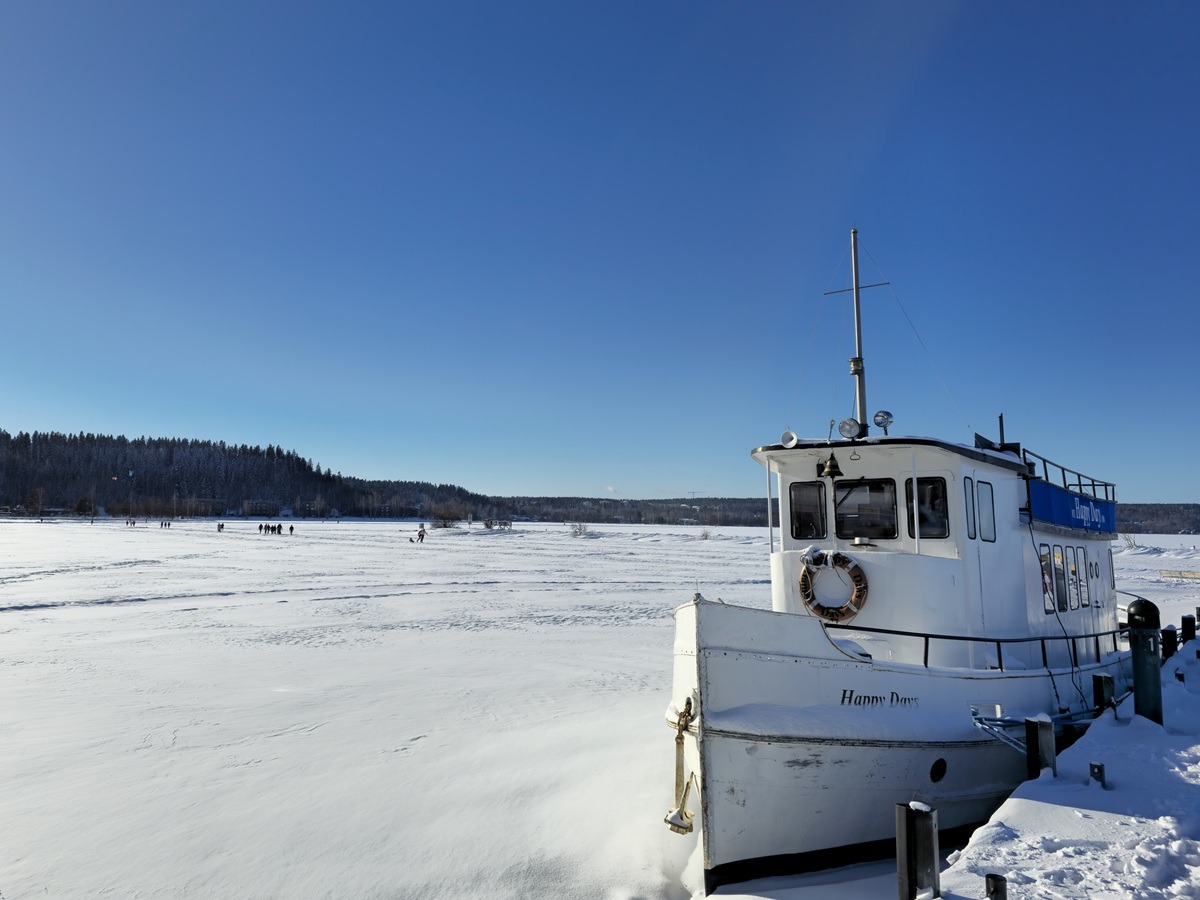 schaatsen in Lahti, Finland
